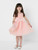 Pink flower girl dress