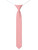 Boys skinny elasticated mulberry pink tie