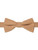 Boys camel beige banded dickie bow