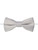 Boys elasticated silver grey bow tie