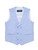 Boys pale blue double breasted waistcoat