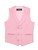 Boys dusty pink double breasted waistcoat