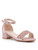 Girls blush pink party shoes