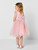 Girls pink party dress