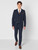 Teen navy tweed suit