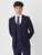 Boys french navy wedding suit