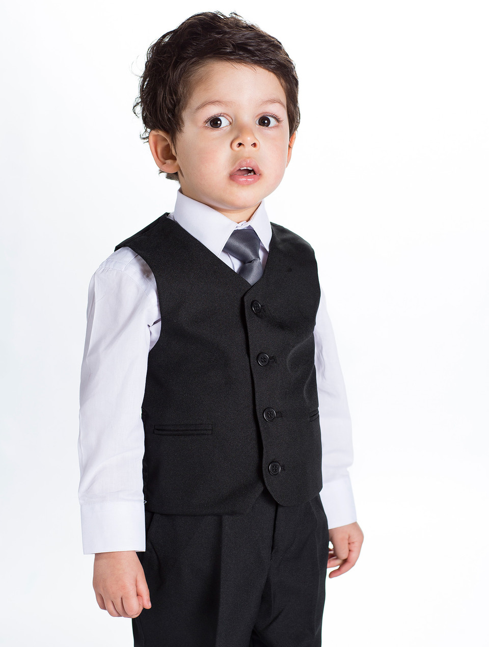Baby boys black suit | Black wedding suit | Black boys suit | Archie