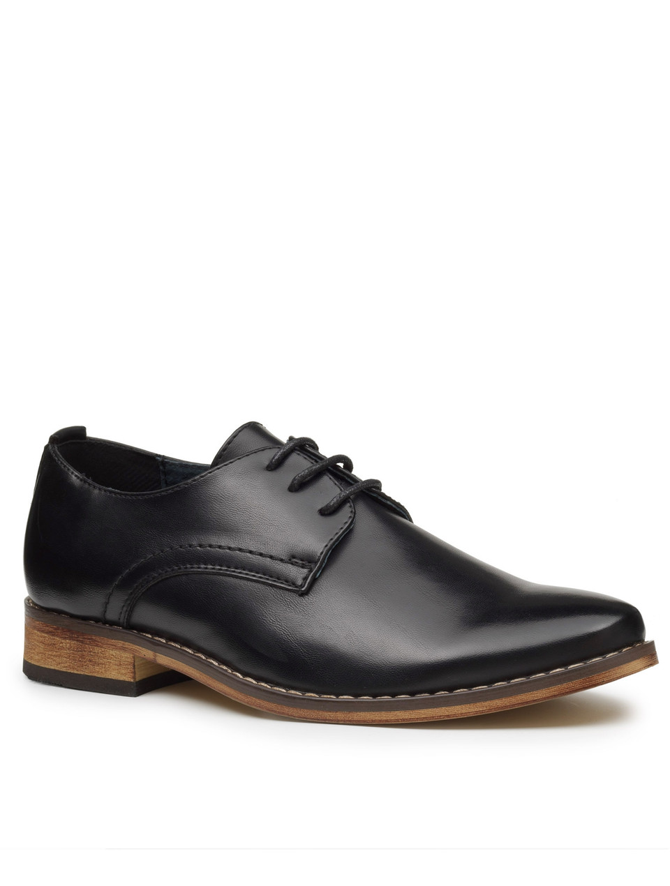 Boys Black Leather Shoes | Boys Occasion Wear Shoes | Boys Holy ...