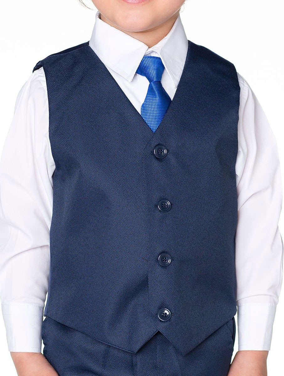 Boys Lucas Beige Waistcoat main image 1