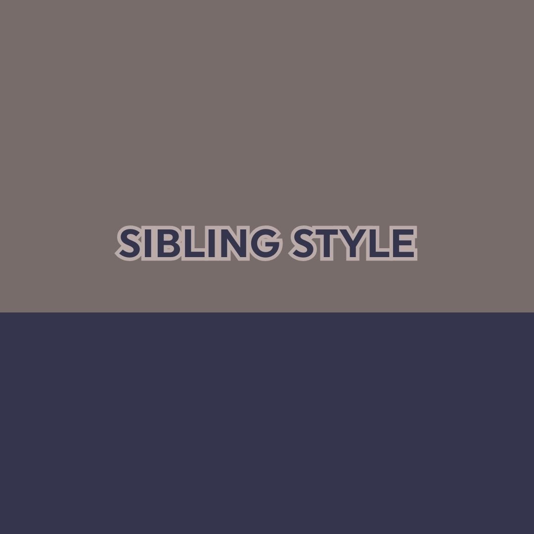 Sibling Occasion wear style