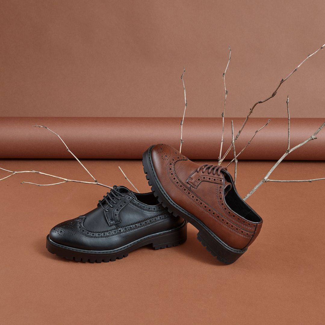 Boys brogue shoes