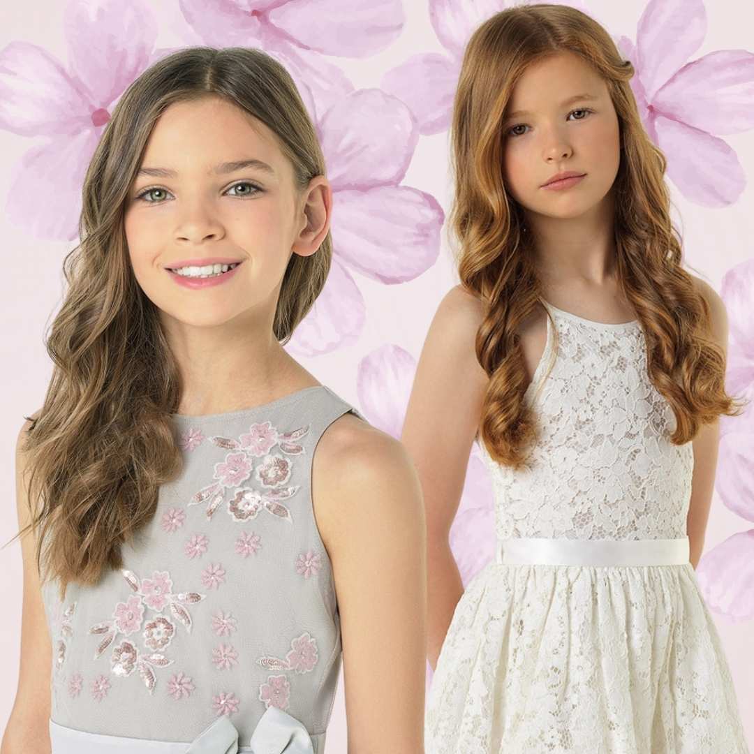 Girls Floral Spring Dresses