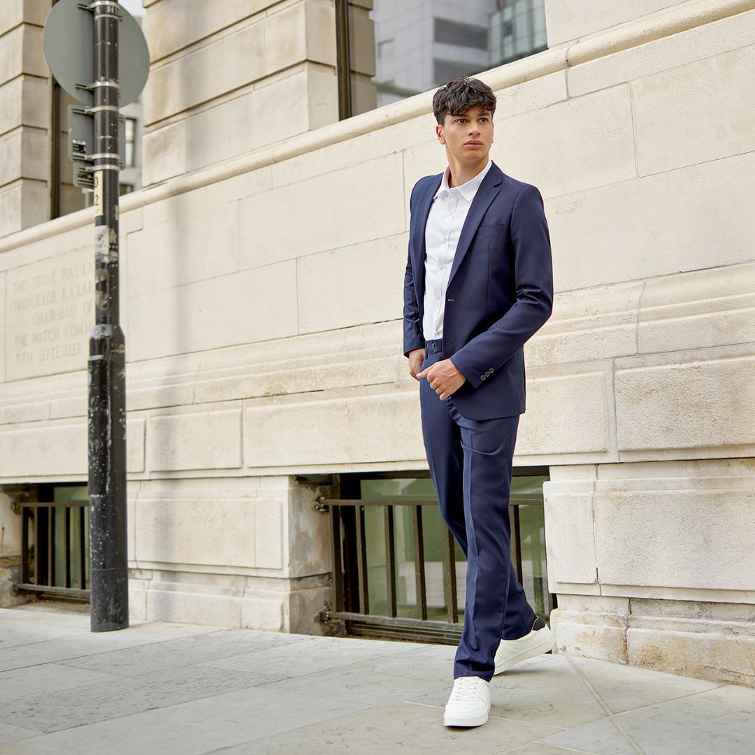 Boys Navy Sixth Form Suit