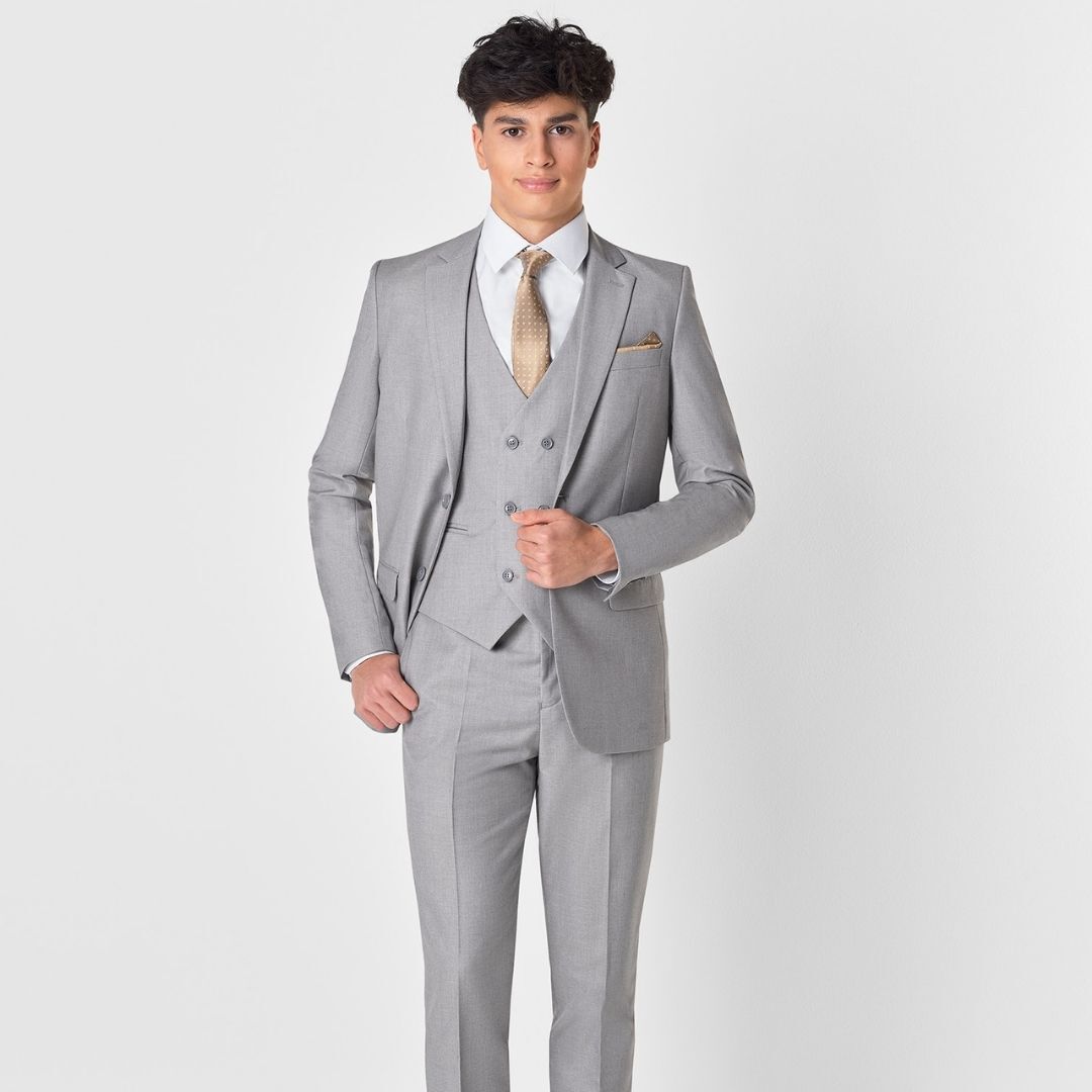 Prom 2025 Grey Suit