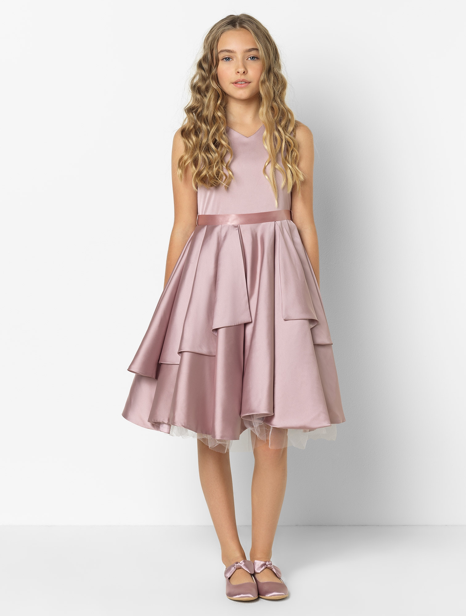 Girls pink party dress Girls pink dress Paisley of London Maggie