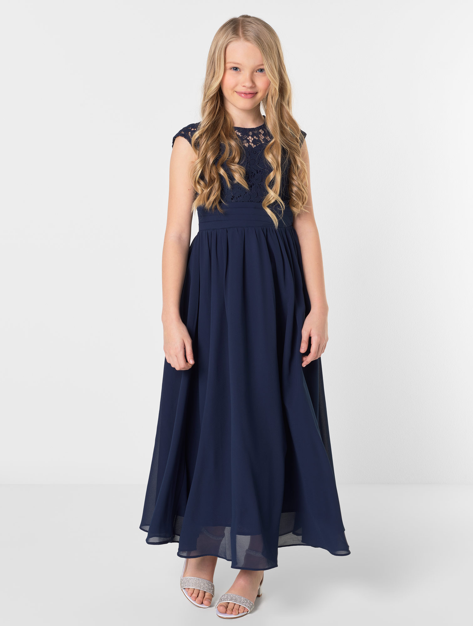 Maxi Dress Prom Dresses Uk Age 11 Girls Navy Party Dress Girls
