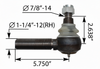 Tie Rod End RH Threads