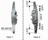 Cabin Latch Assembly LH Freightliner