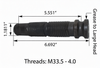 Threaded Spring Pin Volvo/Mack