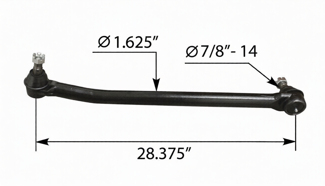 Drag Link 28.500" C to C IHC