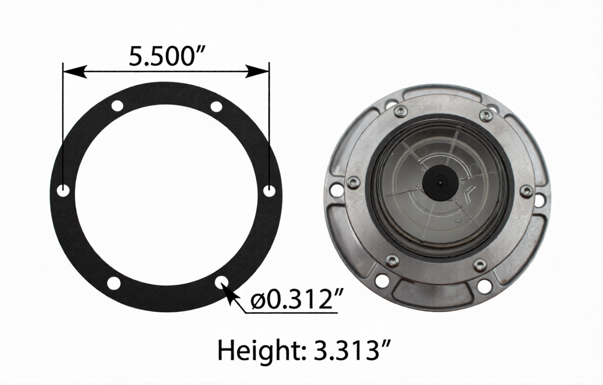Hub Cap 347-4009 Trailer