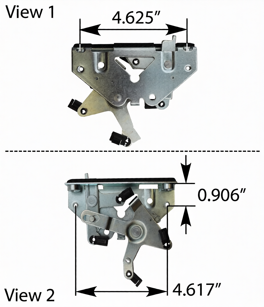Door Latch RH Mack