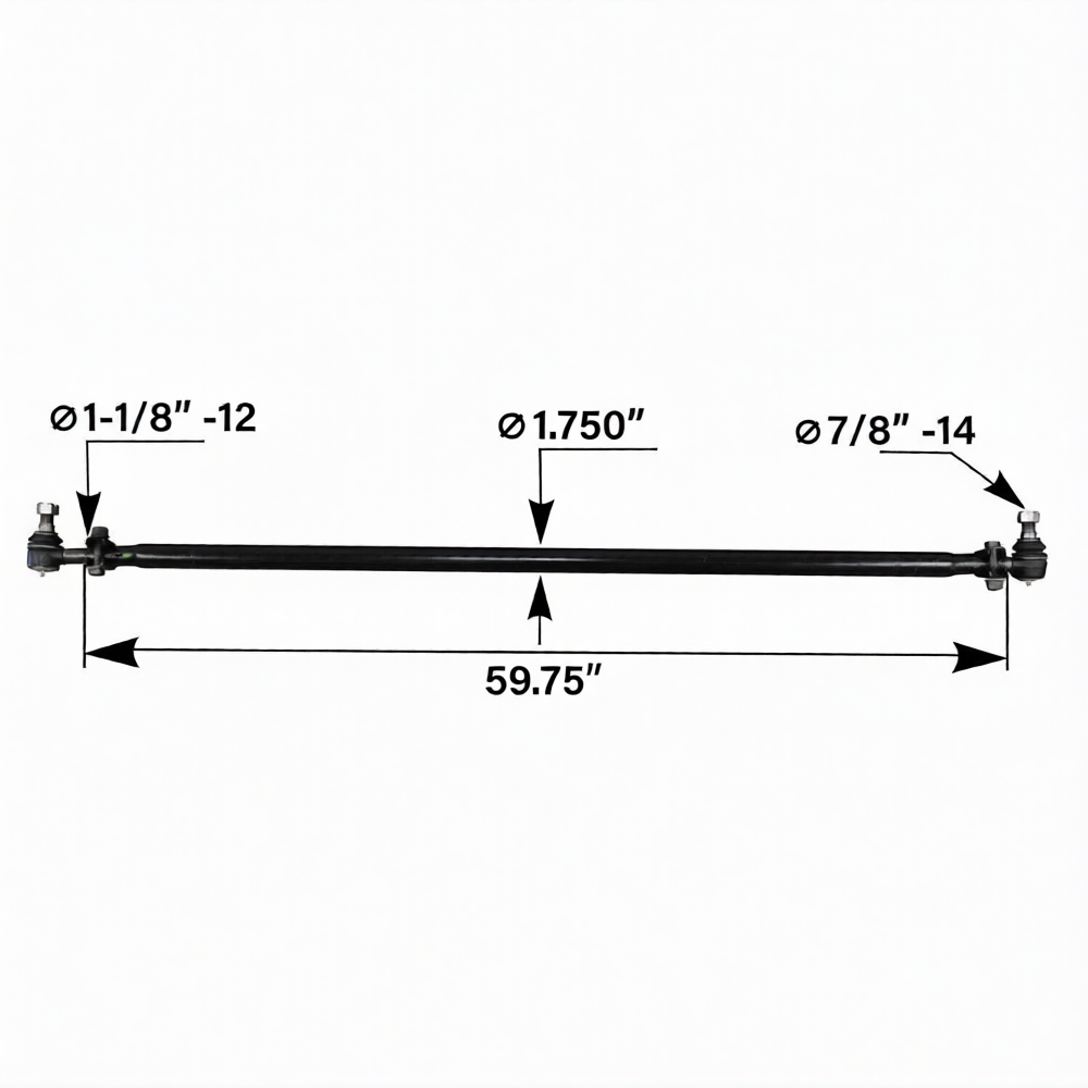 Cross Tube Assembly 59.75"