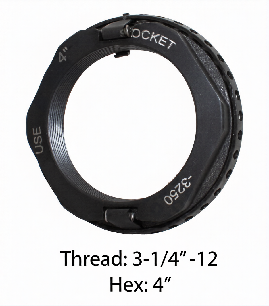 Unitized Spindle Nut Assy 3-1/4”-12