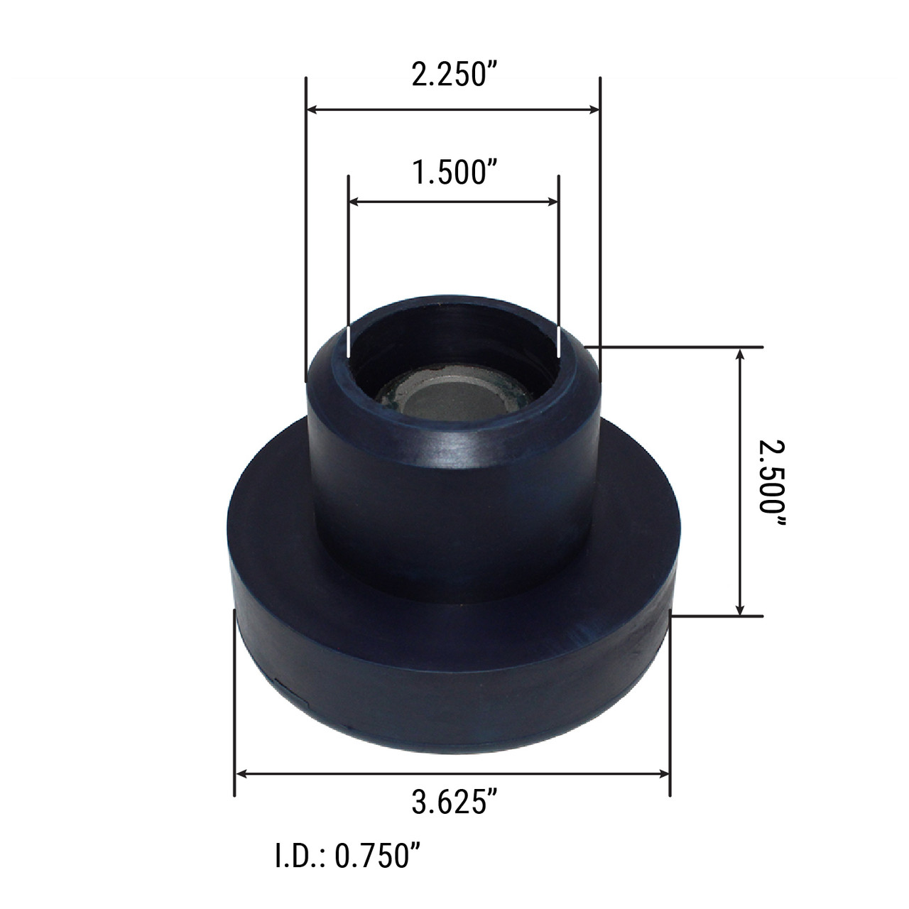 Motor Mount Poly KW-Peterbilt