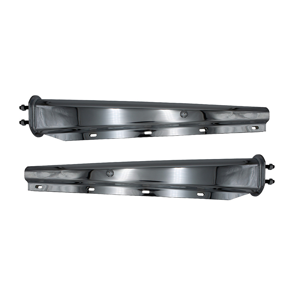 MUD FLAP HANGER KIT SPRING LOADED CHROME