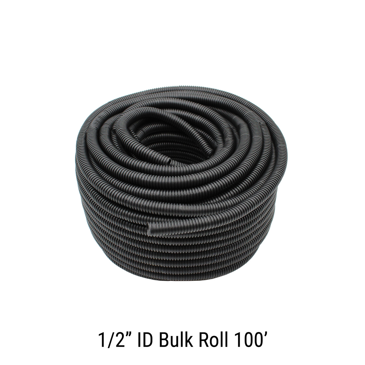 Plastic Wire Split Loom 1/2 Inch ID x 100 Feet