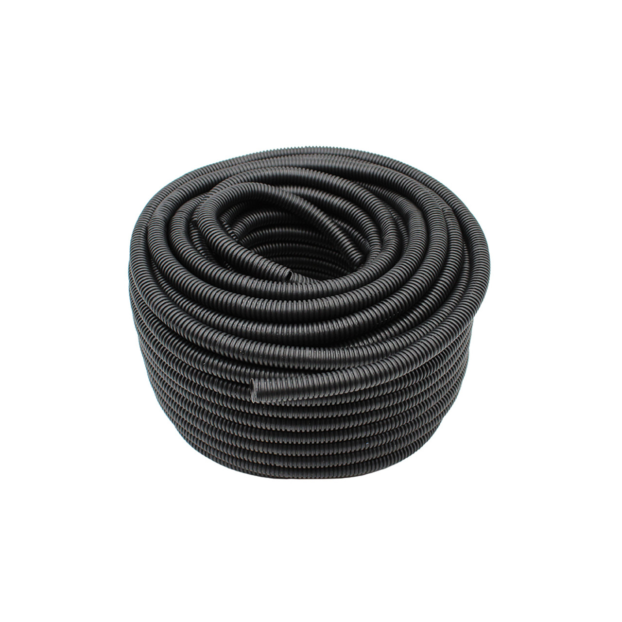 Plastic Wire Split Loom 1/2 Inch ID x 100 Feet