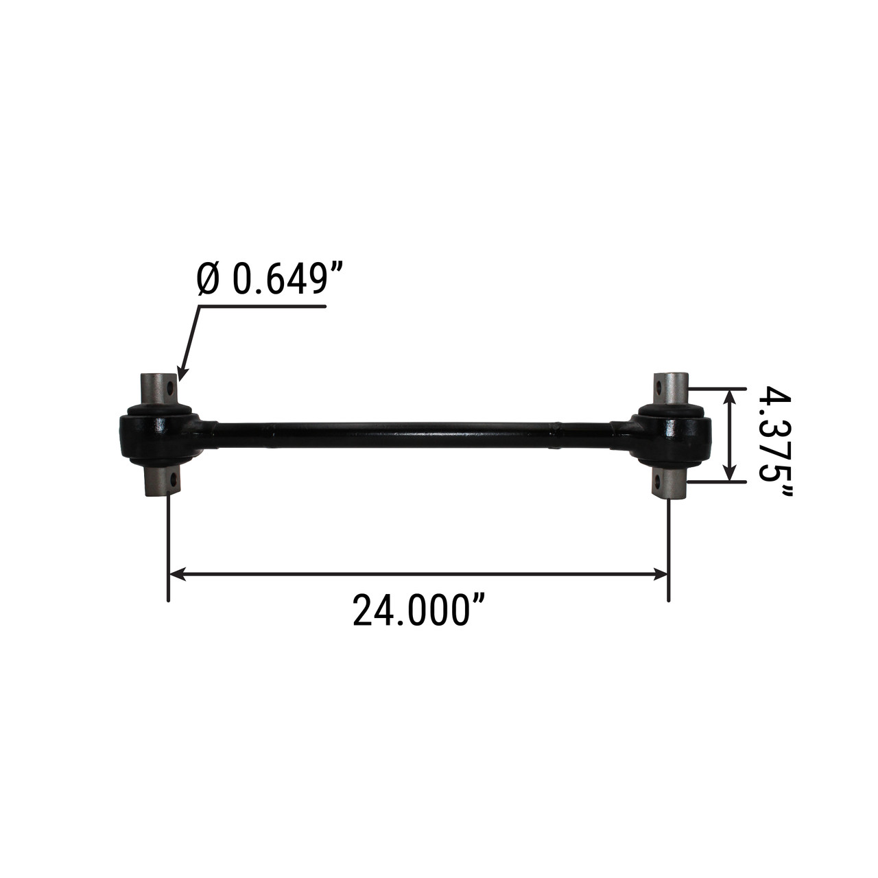 Torque Rod 24" Kenworth