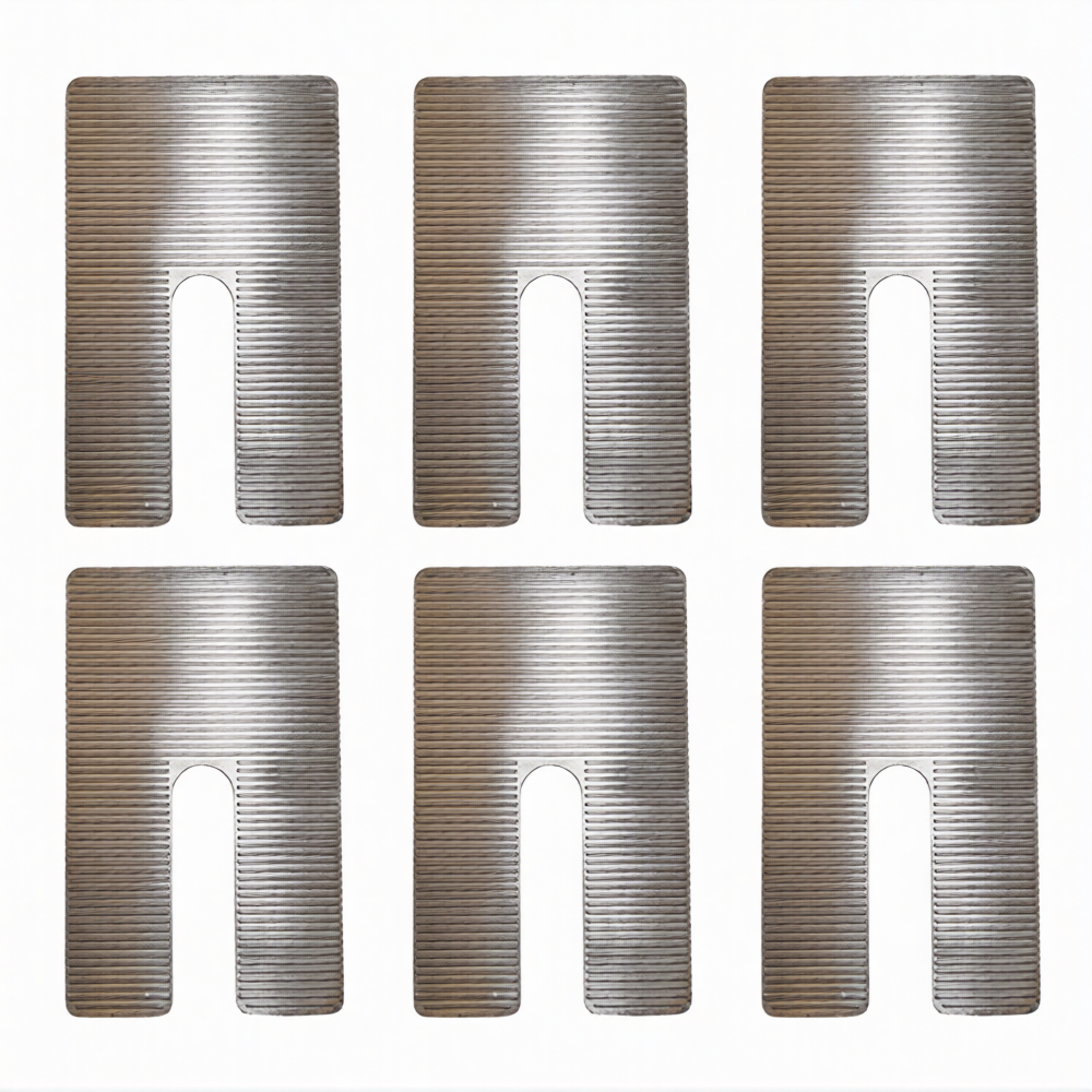 Aluminum Alloy HD Shim 4" Wide x 4 Deg.