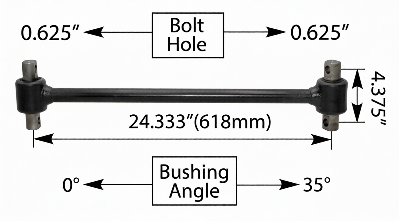 Torque Rod 24.33" Freightliner