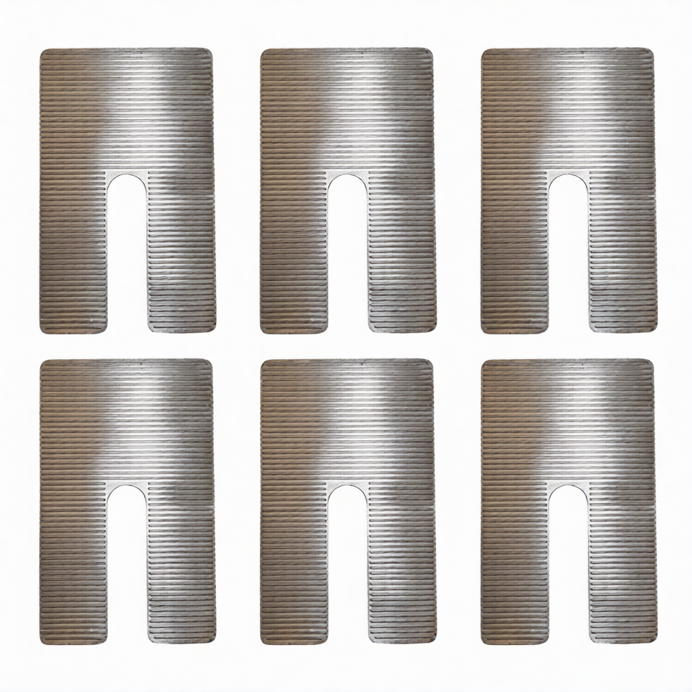 Aluminum Alloy HD Shim 4" Wide x 2-1/2 Deg.