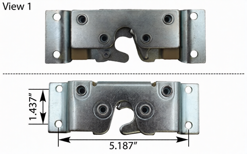 Exterior Door Latch RH Kenworth