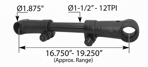 Torque Arm Adjustable Hutch B