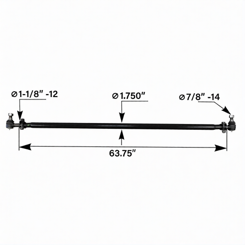 Cross Tube Assembly 63.75"