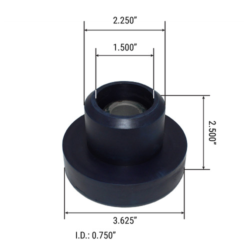 Motor Mount Poly KW-Peterbilt