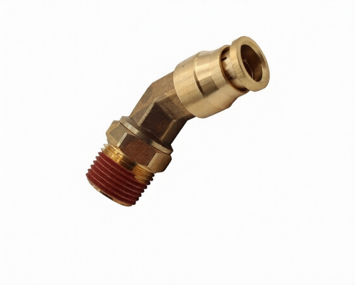 Male 45 Deg. Swivel Elbow 3/8" tube x 3/8" pipe