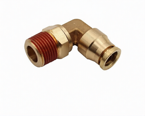 Male Swivel Elbow 3/8" tube x 1/2" pipe