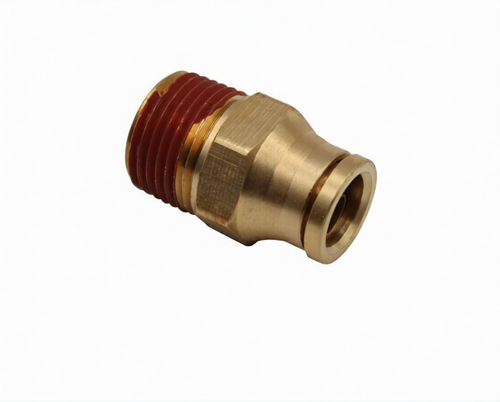 Brass Male Connector 3/4" tube x 1/2" pipe