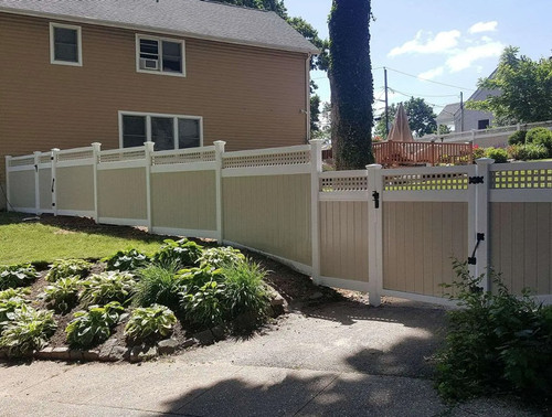 MINI SQUARE LATTICE TAN