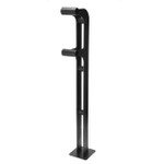 TITANIA - Double Bar Ballet Barre Floor Mount Stanchions - For Ballet/Dance & Barre Fitness