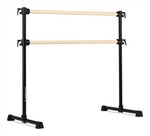 Professional Series: Wood Double Bar Freestanding Ballet Barre