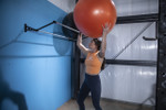 Wall Storage Rack for Exercise/Yoga/Stability Balls