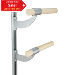 Adjustable Wood Double Bar Wall Mount Ballet Barre System