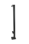 Challenger - Double Bar Floor Mount Stanchion for Fitness
