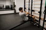Ultimate Workout Bench w/Combo Pull-up Bar/Barbell Holder (Works w/VSB Stall Bar)